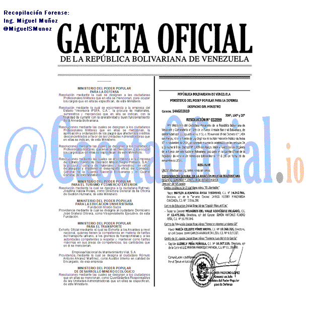Gaceta Oficial 41702 del 26 agosto 2019 Gaceta Oficial 41702 del 26 agosto 2019