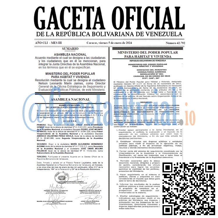 Gaceta Oficial, Gaceta 42792, Gaceta 42792 HD, Gaceta #42792, Gaceta Oficial Venezuela #42792