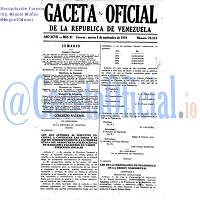 Gaceta Oficial 29313 del 8 Septiembre 1970