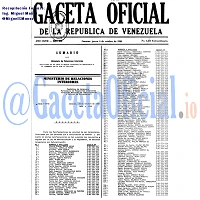 Gaceta Oficial 4216 del 4 Octubre 1990