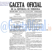 Gaceta Oficial 436 del 14 Enero 1955