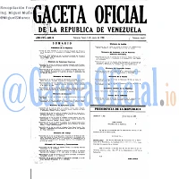 Gaceta Oficial 33877 del 4 Enero 1988
