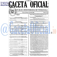 Gaceta Oficial 37415 del 3 Abril 2002