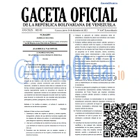 Gaceta Oficial 6667 del 16 diciembre 2021