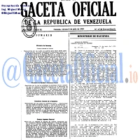 Gaceta Oficial 4746 del 8 Julio 1994