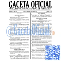Gaceta Oficial, Gaceta 43425, Gaceta 43425 HD, Gaceta #43425, Gaceta Oficial Venezuela #43425