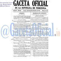 Gaceta Oficial 31141 del 29 Diciembre 1976