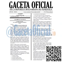 Gaceta Oficial, Gaceta 6770, Gaceta 6770 HD, Gaceta #6770, Gaceta Oficial Venezuela #6770