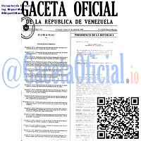 Gaceta Oficial 4418 del 27 Abril 1992