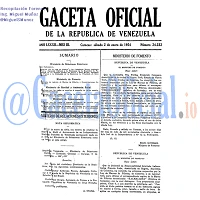 Gaceta Oficial 24332 del 2 Enero 1954
