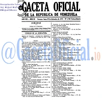 Gaceta Oficial 1788 del 29 Diciembre 1975