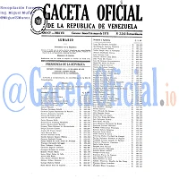 Gaceta Oficial 2243 del 8 Mayo 1978