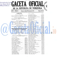 Gaceta Oficial 30142 del 30 Junio 1973