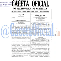 Gaceta Oficial 662 del 23 Enero 1961