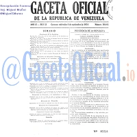 Gaceta Oficial 30491 del 4 Septiembre 1974