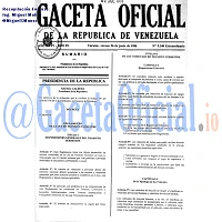 Gaceta Oficial 5240 del 26 Junio 1998