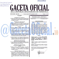 Gaceta Oficial 42222 del 28 septiembre 2021
