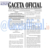 Gaceta Oficial 6442 del 3 Abril 2019