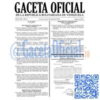 Gaceta Oficial, Gaceta 43424, Gaceta 43424 HD, Gaceta #43424, Gaceta Oficial Venezuela #43424