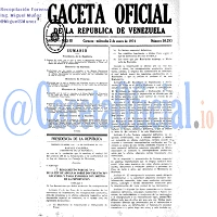 Gaceta Oficial 30293 del 2 Enero 1974