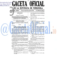 Gaceta Oficial 1896 del 23 Agosto 1976