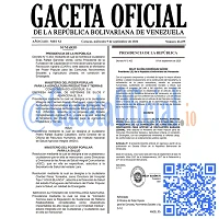 Gaceta Oficial, Gaceta 43455, Gaceta 43455 HD, Gaceta #43455, Gaceta Oficial Venezuela #43455